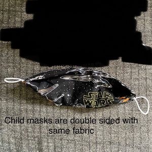 Star Wars Face Mask Handcrafted